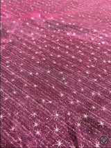 Shimmering Crystal Organza
