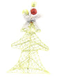 Wire Glittered Tree Hanging