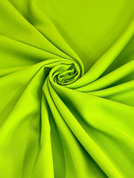 Stretch Gabardine Lime Green
