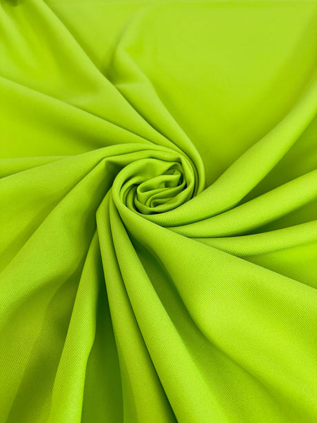 Stretch Gabardine Lime Green