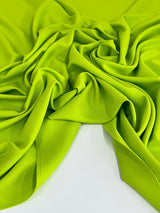 Stretch Gabardine Lime Green