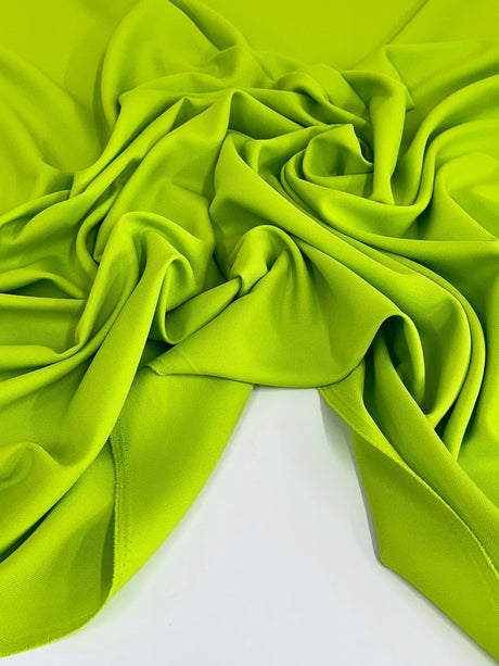 Stretch Gabardine Lime Green