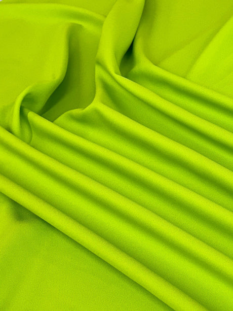 Stretch Gabardine Lime Green