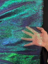 Iridescent Crushed Organza