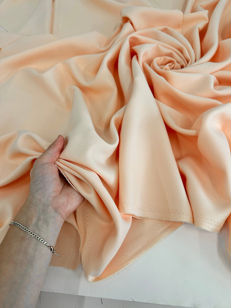 Peach Gabardine