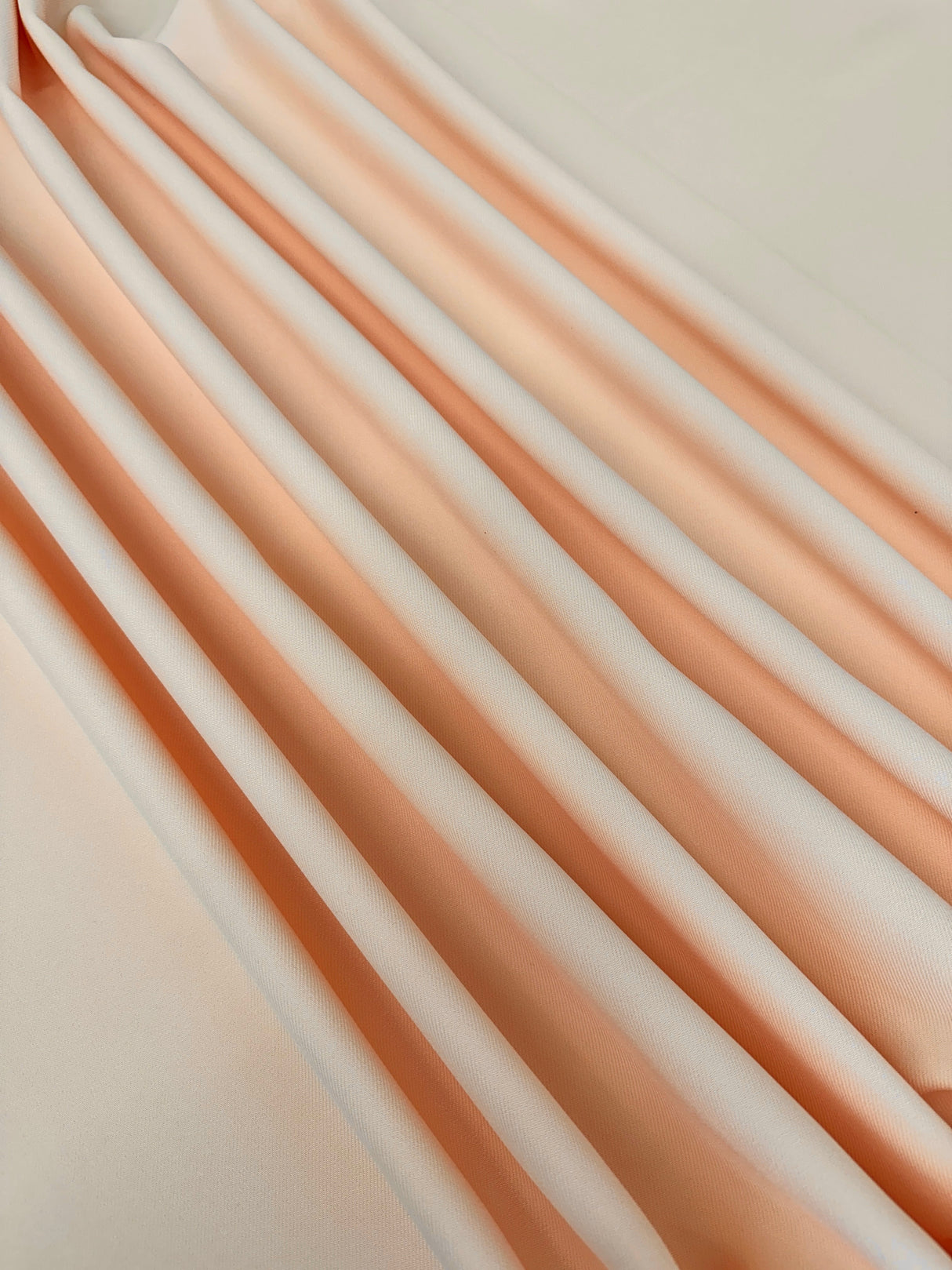 Peach Gabardine
