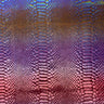 Nylon Spandex Rainbow Snake Hologram Fabric 60"