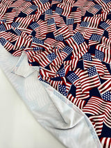 Printed Nylon Spandex American Flag