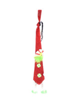 Fabric Christmas Dangling Legs Tie