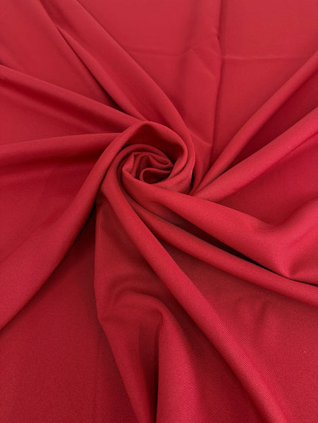 Red Gabardine Twill