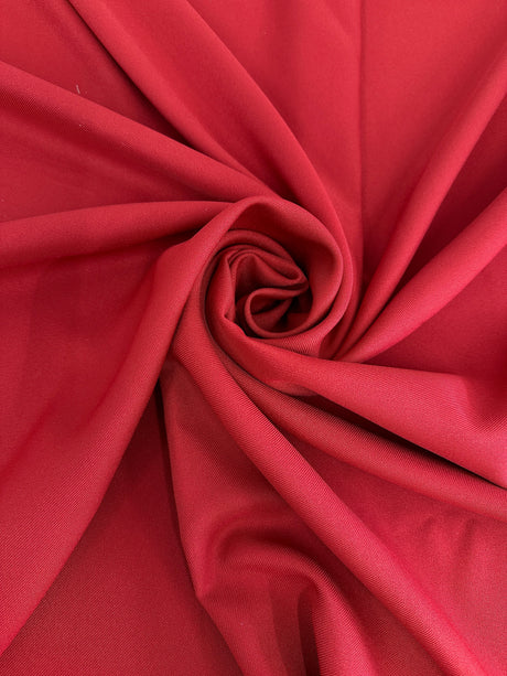 Red Gabardine Twill