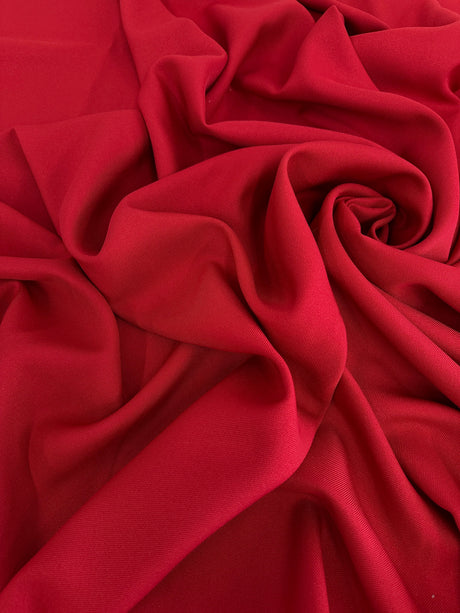 Red Gabardine Twill