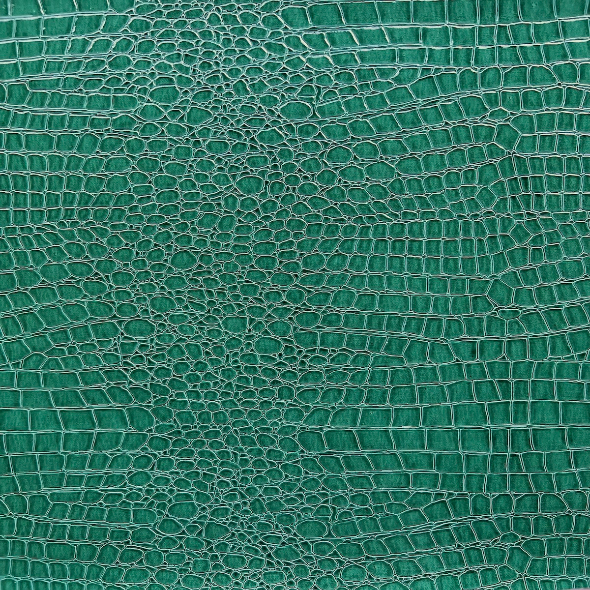Faux Crocodile Vinyl Fabric - Crocodile Embossed, 54" Width (1 Yard)