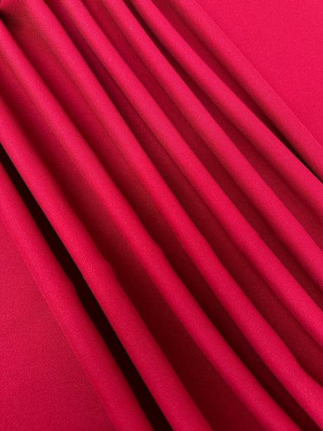 Red Gabardine Twill
