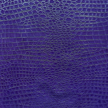 Faux Crocodile Vinyl Fabric - Crocodile Embossed, 54" Width (1 Yard)