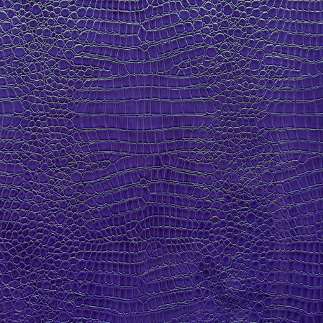 Faux Crocodile Vinyl Fabric - Crocodile Embossed, 54" Width (1 Yard)