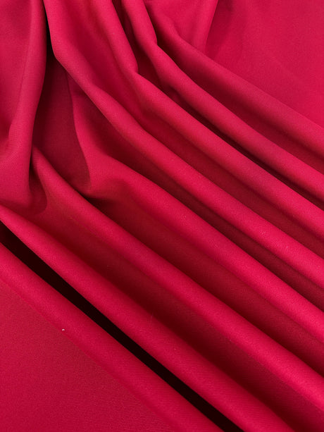 Red Gabardine Twill