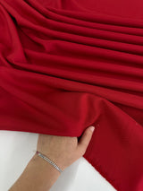 Red Gabardine Twill