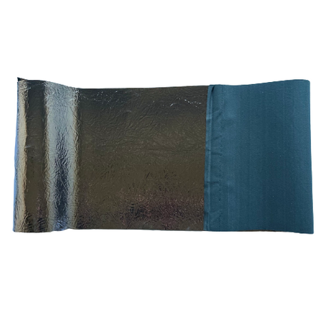 Chrome Mirror Reflective Vinyl Fabric Crushed Distressed Foil