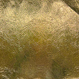 Crushed Distressed Foil Chrome Mirror Reflective Vinyl Fabric - Vinyl TPU, Crushed Distressed Foil, 54" Width (1 Yard)