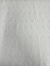 Cotton Embroidered Eyelet White