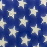 Star Print Spandex Mesh 4-Way Stretch 60"