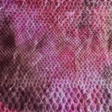 Polyester Spandex Medusa Velvet Foiled Fabric