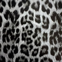 Leopard Print Vegan Leather 2-Way Stretch Fabric