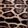 Ocelot Print Vegan Leather 2-Way Stretch Fabric