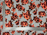 1 Yard Liverpool Knit Floral Fabric – Crepe Stretch Material for Skirts, Tops, Dresses – 58 Inch