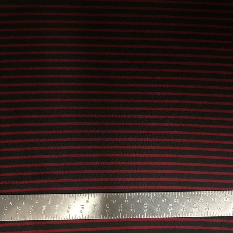 1 Yard Liverpool Knit Horizontal Stripe Fabric for Apparel and DIY Projects – 58–60 Inches Wide
