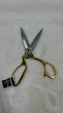 Professional Tailor Scissors Stainless Steel Fabric - Chrome Gold, Brushed Copper, Chrome Silver, Brushed Nickel, 8" Length, 2.35" Width, 0.79" Height