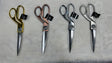 Professional Tailor Scissors Stainless Steel Fabric - Chrome Gold, Brushed Copper, Chrome Silver, Brushed Nickel, 8" Length, 2.35" Width, 0.79" Height