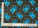 1 Yard ITY Knit Floral Print Fabric for Dresses and Apparel 60 Inches Wide