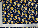 1 Yard Liverpool Knit Floral Print Fabric for Dresses, Tops, and Crafts – 58–60 Inches Wide