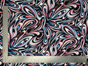 1 yard Liverpool knit geometric print fabric for skirts tops cardigans and crafts 60 inches wide