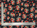 1 Yard ITY Knit Animal Print Fabric with Sequins Stretch Drapey Material 60 Inch Width