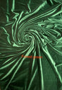 Fores Green Stretch Velvet Fabric - Fores Green, Stretch Velvet, 58"-60" Width