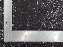 1 yarda de tela de malla de poli spandex con mini lentejuelas brillantes de 3 mm, elástica y brillante de 60 pulgadas de ancho