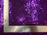 1 Yard 3mm Mini Shiny Sequins on Poly Spandex Mesh Fabric Sparkly Stretch 60 Inch Width