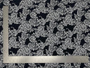 1 yard Liverpool knit floral print fabric with stretch for dresses tops skirts blouses 60 inches wide