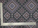 1 yarda de tela de punto ITY con estampado geométrico para ropa y accesorios Ancho 60 pulgadas