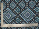 1 yarda de tela de punto ITY con estampado geométrico para ropa y accesorios Ancho 60 pulgadas