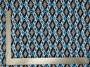 1 Yard Geometric Liverpool Knit Fabric – 60" Wide Stretch Crepe for Bold, Tailored Creations