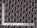 1 Yard Geometric Liverpool Knit Fabric – 60" Wide Stretch Crepe for Bold, Tailored Creations
