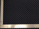 1 yarda de tela de punto Techno Crepé con estampado de lunares en relieve, material elástico texturizado de 60 pulgadas de ancho