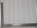 1 Yard Techno Crepe Knit Vertical Triple Stripes Print Fabric Stretch Textured 60 Inch Width