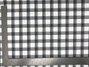 1 Yard Techno Crepe Knit Plaid Checkered Print Fabric Lightweight Stretch 60 Inch Width