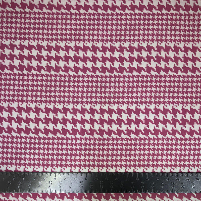 1 Yard Liverpool Knit Houndstooth Stretch Fabric Medium Weight for Dresses, Tops, and Leggings 58 60 Inch