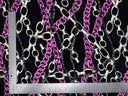1 yarda de tela de punto Liverpool con estampado geométrico para vestidos, faldas, blusas y turbantes, 58-60 pulgadas